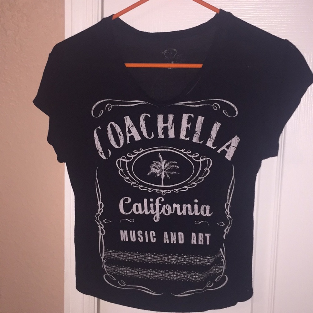 Black crop top